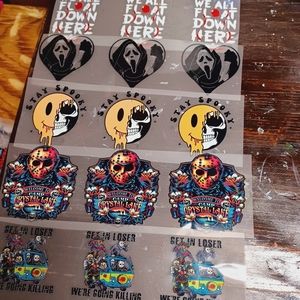 12pc Pocket Size Dtf Heat Transfers